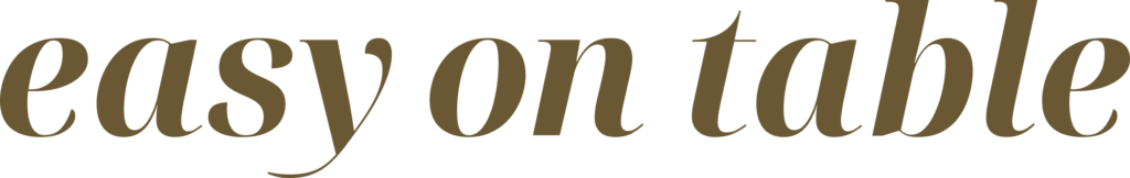 easy on table logo